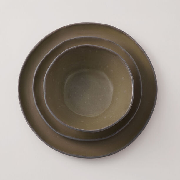 لاميسا طقم عشاء 12 قطعة من البورسلان، أخضر image number 1