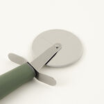 البرتو قطاعة بيتزا ستانلس ستيل 23*7*2.3سم، أخضر image number 2