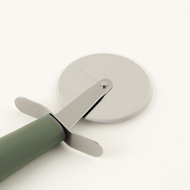 البرتو قطاعة بيتزا ستانلس ستيل 23*7*2.3سم، أخضر image number 2