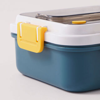 البرتو علبة غداء ستانلس ستيل، أزرق 1200مل