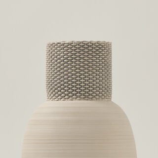 Waraq Ceramic Vase 15*15*29.5 Cm
