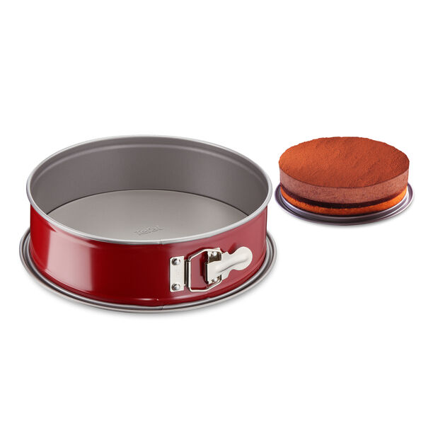 Tefal deli non stick bake springform 27cm, red image number 0