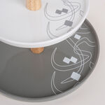 Calligraphy 2 Tier Cake Plate  image number 2