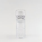 Homez candle holder glass clear 8.9*8.9*27.4 cm image number 1