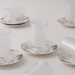 Dallaty 12Pcs Glass Tea Set image number 1