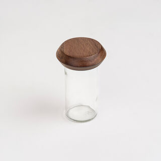 Acacia wood 6 pcs spices set with tray