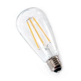 Decorative Led Bulbs Clear Glass Lumen10000H 3.6W 