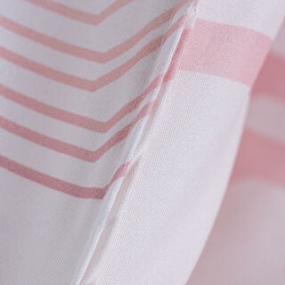 كوتاج لحاف أزرق مخطط   سرير كينج