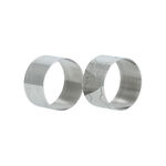 AlKhaiyl 2 Pieces Stainless Steel Napkin Rings Set image number 0