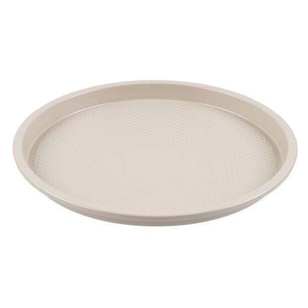 Alberto Beige Pizza Pan 35.2*35.2*2.5Cm image number 3