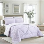 Cottage Comforter Set King Size 5 Pieces Camlica Purple image number 0