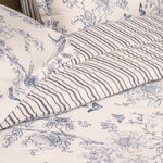 Cottage icy floral 6pc comforter queen blue 200*240 cm image number 4