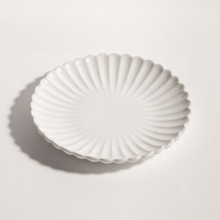 la mesa glaze cream white porcelain 16 Pcs dinner set