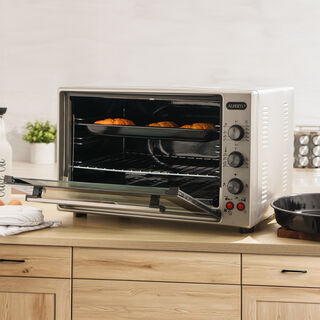 Alberto gray electric oven 60 LT, 1800 W