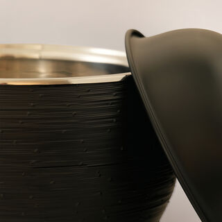 La Mesa Stainless Steel Food Warmer 3L With Black Lid