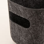 Homez Storage Basket, Dark Grey 25*13*14 Cm image number 2