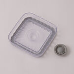 البرتو علبة طعام بلاستيك مخططة سعة 1.9 لتر image number 3