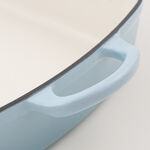 Alberto enameled cast iron roaster, blue 33*25*7.5cm image number 2
