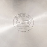 Alberto stainless steel 9pcs pot set with glass covers image number 6