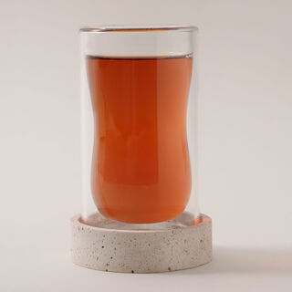 Dallaty 6pcs tea cups set travertine collection