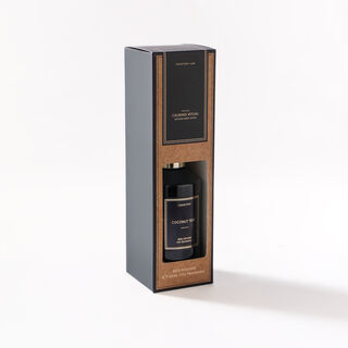 معطر زجاجي بعطر العود 150 مل كاكي