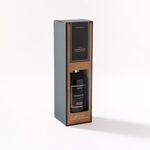 معطر زجاجي بعطر العود 150 مل كاكي image number 0