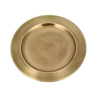 Anceint Gold Charger Plate
