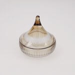 دلتي تمرية زجاج 15 مل، بني image number 3