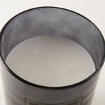 Homez glass jar scented candle sunny sangria, black 15*20cm image number 2