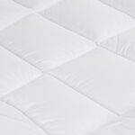 بوتيك بلانش غطاء مرتبة قطن كينج أبيض 180*200+10 سم image number 2