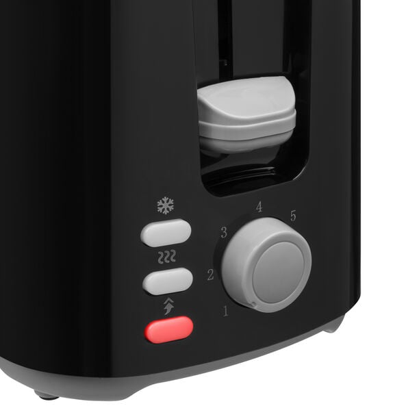 2 slots Sencor black electric toaster 750 W image number 6