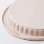 Alberto slilicone 9" pizza baking mold 30.5*27*3cm, beige image number 3