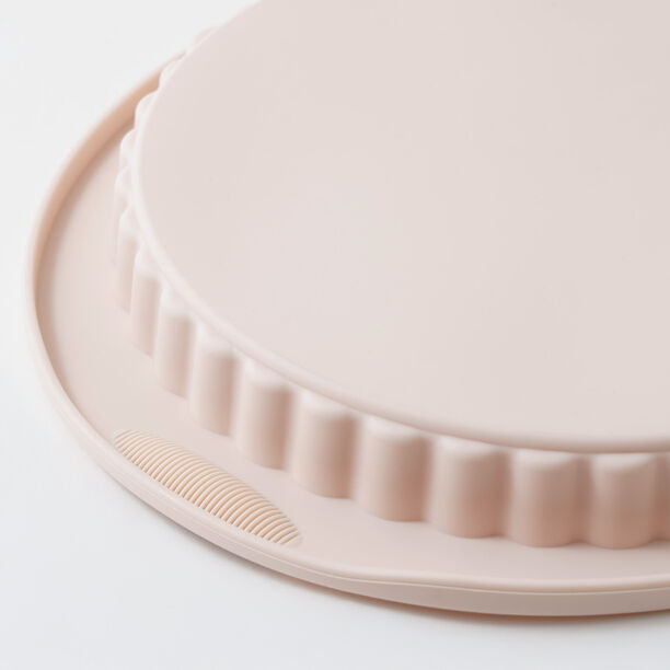 Alberto slilicone 9" pizza baking mold 30.5*27*3cm, beige image number 3