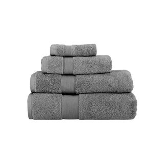 Boutique Blanche grey ultra soft cotton bathroom towl 100*150 cm