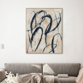 هومز لوحة جدارية كانفاس بإطار خشبي 120*150سم