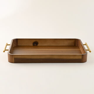 Dallaty Wooden Serving Tray 51.5*30.2*5Cm