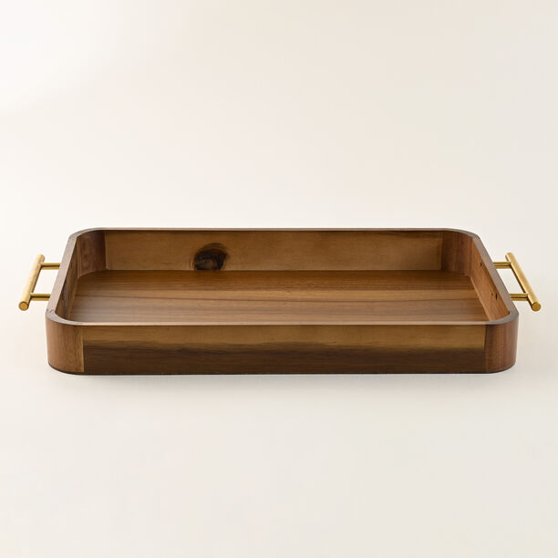 Dallaty Wooden Serving Tray 51.5*30.2*5Cm image number 1