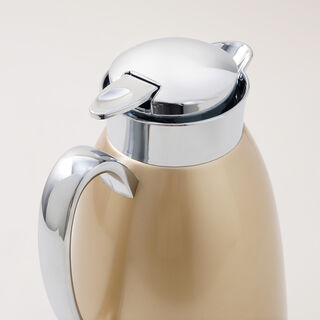 Dallaty champagne gold steel vacuum flask