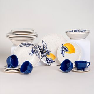  20 Pcs Porcelain Dinner Set Serve 4 Persons