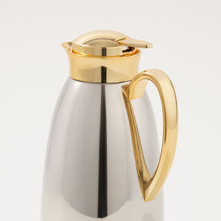 Dallaty 1L stainless steel vacuum flask, silver