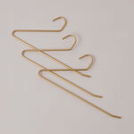 هومز علاق بنطلون 3 قطع الومنيوم، ذهبي 35*18*16 سم image number 0