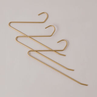 هومز علاق بنطلون 3 قطع الومنيوم، ذهبي 35*18*16 سم