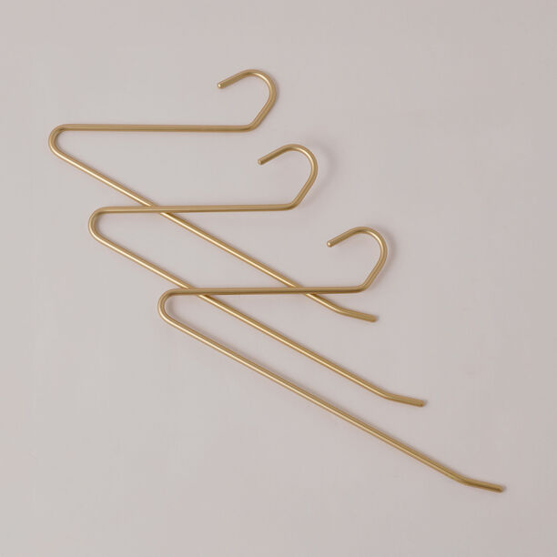 هومز علاق بنطلون 3 قطع الومنيوم، ذهبي 35*18*16 سم image number 0