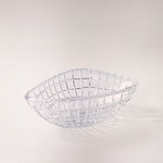 La Mesa glass bowl triangle small 27*20.5*9 cm image number 0