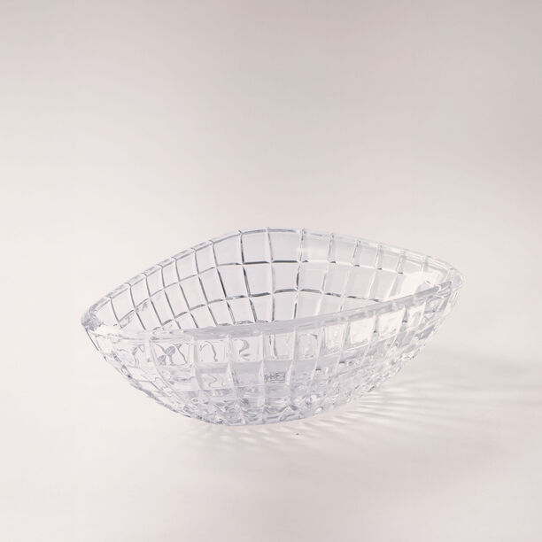La Mesa glass bowl triangle small 27*20.5*9 cm image number 0