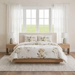"Boutique Blanche Cotton Duvet Set 3 Pieces Green Queen 200*240 cm image number 0