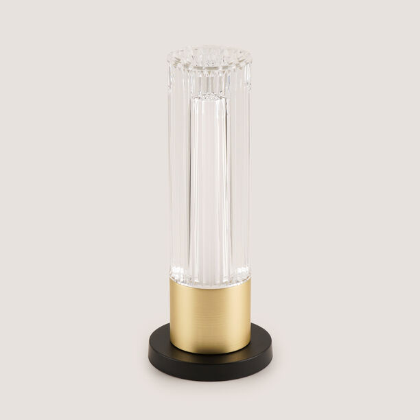 هومز مصباح طاولة Led ألومنيوم بقاعدة تاتش، ذهبي image number 0