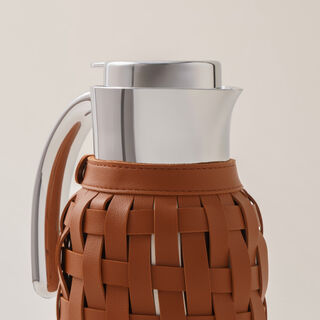 Dallaty stainless steel vacuum flask 1.2L, Brown