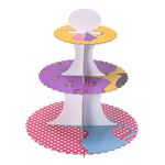 Heritage 3 Tiers Paper Cake Stand  image number 0