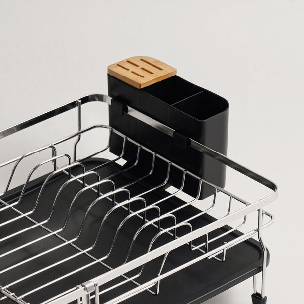 Alberto stainless steel expandable dish rack 29.5*37*17cm image number 1